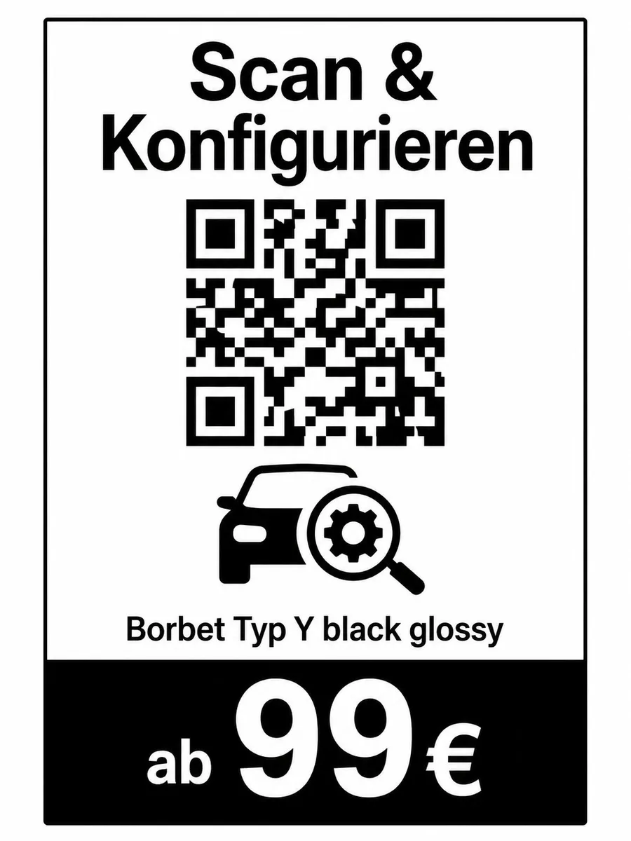 Aktionsschild Scan und Konfigurieren ab 99 Euro