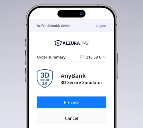 3D Secure Zahlung